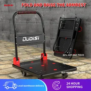 Heavy Duty Folding Steel Cart Multipurpose Home Use