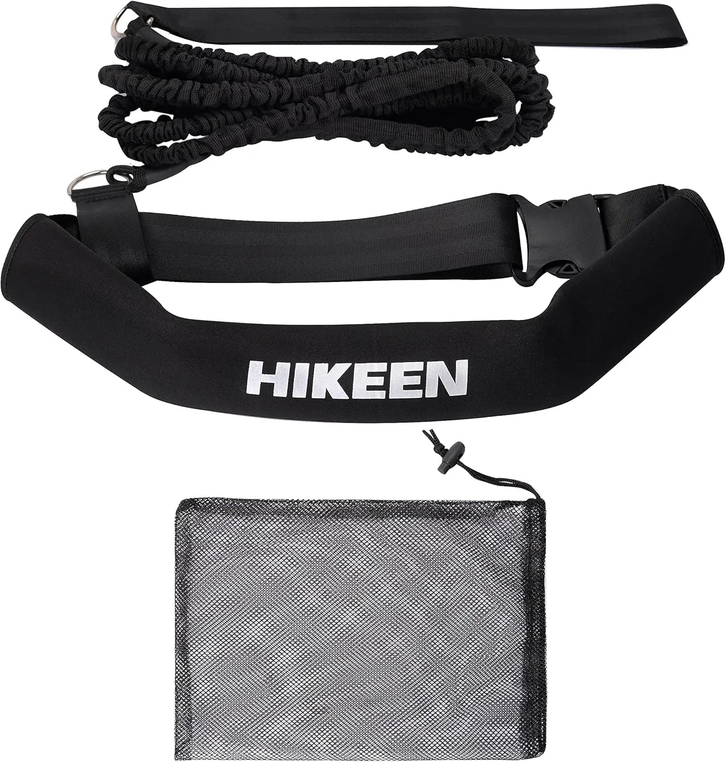 Swimming Training Belt - 4M Tether for Swim in Place, Stationary Harness, Aquatic Resistance Belt
