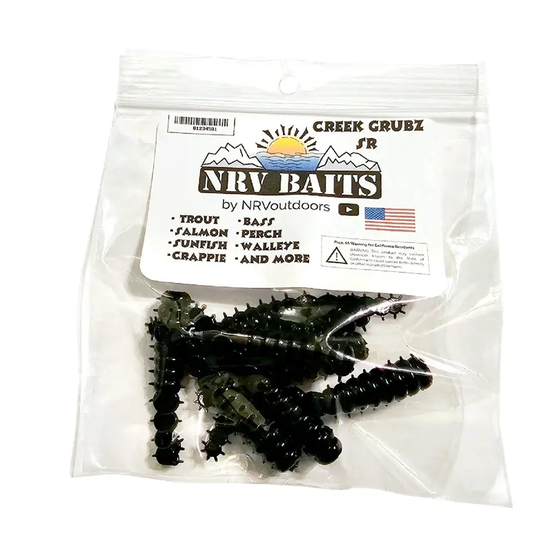 NRV Baits: Creek Grubz Sr.