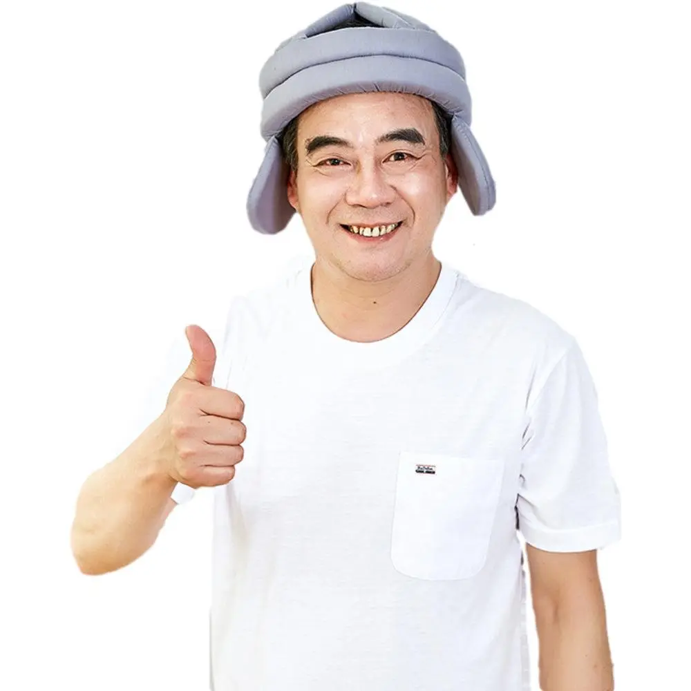 Thick Soft Protective Helmet for Elderly Youth Adult Hat Seniors Head Protector Fall Protection Hat Cap,Elder Safety Products
