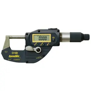 iGaging Origin SpeedMic Digital Micrometer, 3-4 in, Absolute Encoding Technology, Always Memorize Origin 0, Data Output Port, IP65 Coolant Proof Hand Measuring Tool