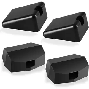 Hood Bumper Support Upper & Lower Kit Compatible with Peterbilt 579 Kenworth T680 T880 Right and Left Side Hood Latch Bumper Support Set Replace#   L85-6081 L85-6082 M75682