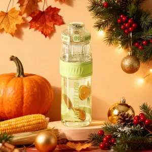 【BottleJoy】 PPSU106 Water Bottle with Straw and Strap – BPA-Free, Leakproof, Dual-Use Lid, Tea Infuser – Dishwasher Safe, Heat Resistant