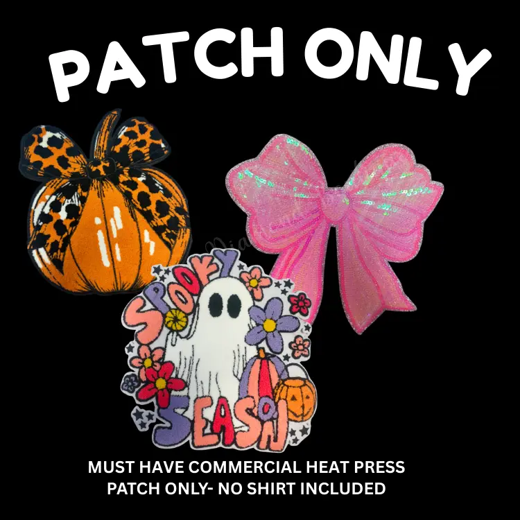 T-shirt PATCH - Chenille or Sequin T-shirt PATCH - Chenille or Sequin