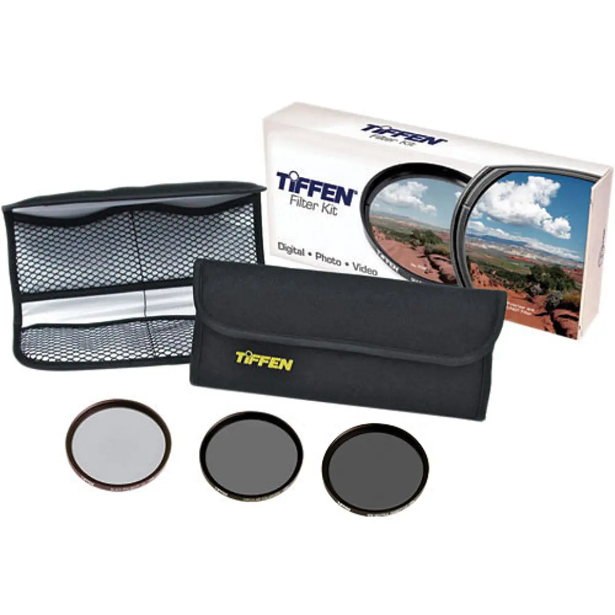 Tiffen Digital Video Select Filter Kit 3, Camera Accessories for Photography & Videography