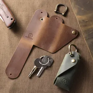 Minimalist Genuine Leather Key Organiser/Holder