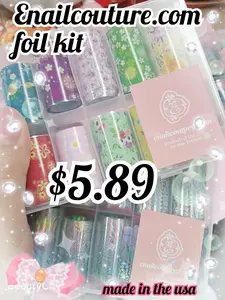 Foil Kit  Sheets Nail Art Foil Transfer Stickers Kit Laser Flower Nail Foil Adhesive Stickers Paper Starry Sky Stars Flower Black White Lace Design Nail Transfer Foils for Nail Art DIY Decoration