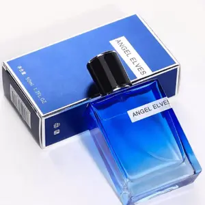ANGEL ELVES Charming Men's Deep Blue | 50ml | Woody Aquatic / Fresh Cologne | Fresh and clean, long-lasting light scent, versatile and unisex, entry-level fragrance for men | cologne for men | summer fragrance men | perfume para hombres