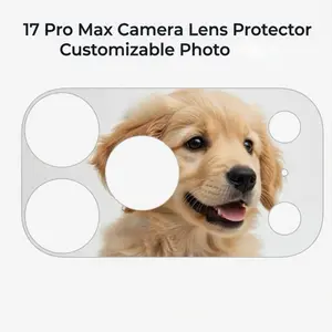 DIY Custom Image Camera Lens Protective Cover for iPhone 17 Pro Max - Smartphone & Cellphone Accessories, Premium Waterproof Vinyl Decal Sticker with Adhesive Tape, Glueless Application, Laminated Scratch Resistance