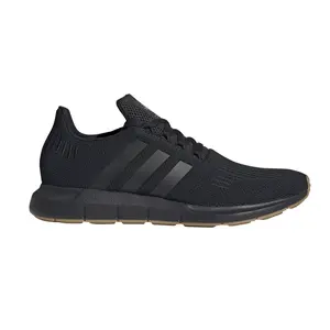adidas Mens Swift Run Running Sneakers Shoes - Black