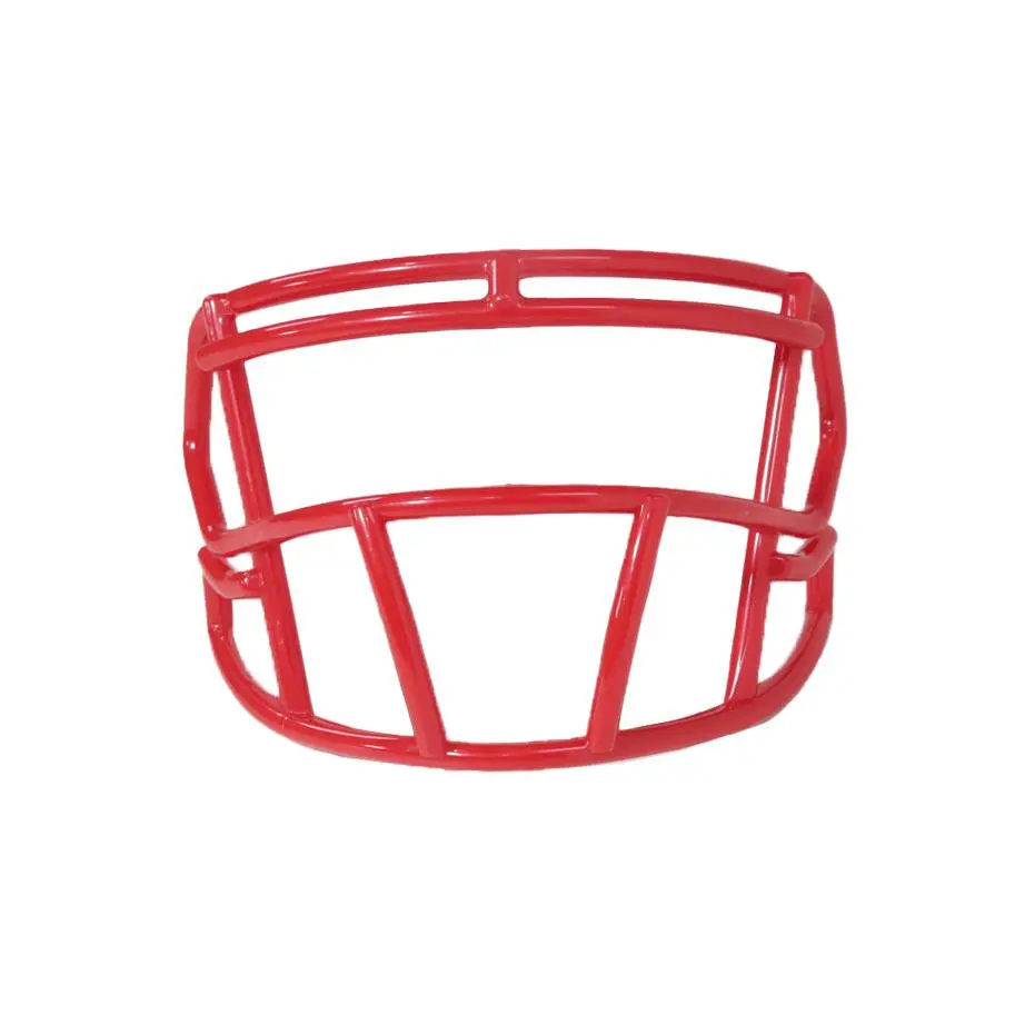 S2BD-SW-SP Mini Head Facemask - Scarlet Red Sporty Protective Gear, Fits Riddell Helmets, Mix-and-Match Options, Customizable for Year-End Awards Football Accessories