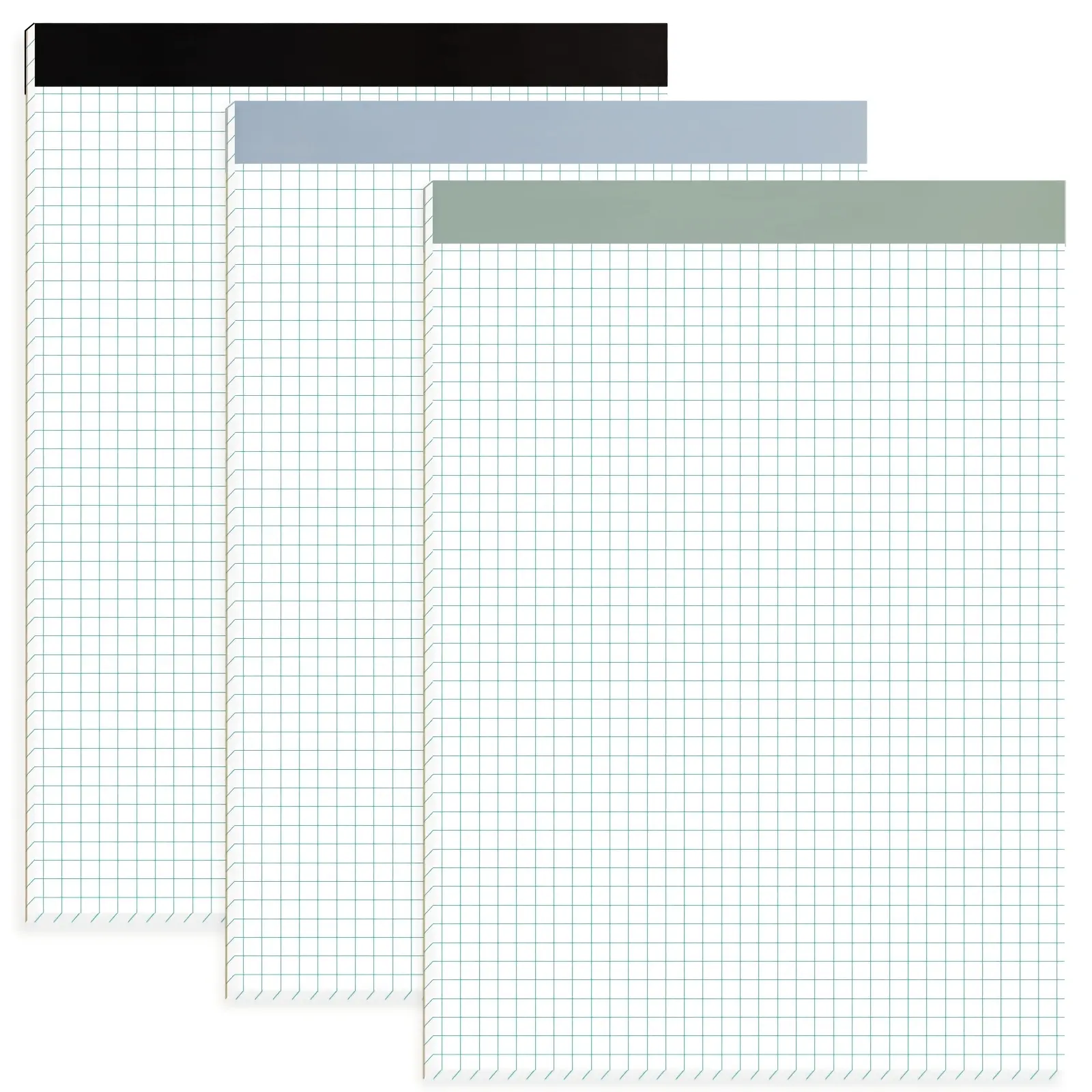 Grid Paper Notebook 8.5 x 11 Inches, 3 Pack graph paper pad, 70 Gsm 4×4 Quad Grid Paper, Graph Papers for School, Office, Home, 25 Sheets/Pad, 25 Sheets/Pad, Math Notebook, Graphing Paper, Grid Journal, Stationery Supplies