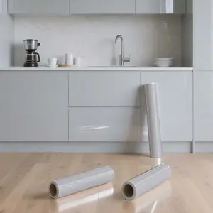 Roll 1-elegant glossy solid marble contact paper-waterproof, easy to peel off and paste wallpaper-perfect for kitchen countertops and bathroom upgrades-durable self-adhesive film-Marble Backsplash Wallpaper