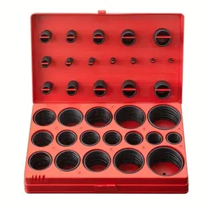 419 Pieces Per Box O-Ring Rubber Kit, Nitrile Rubber Repair Set for Faucets, Car Maintenance, Durable and Reliable Fixtures