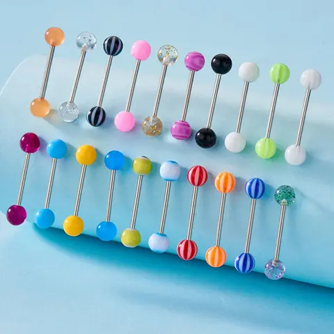 Random Color Round Ball Design Body Jewelry, Stainless Steel Nose Studs, Fashionable Body Jewelry for Women & Girls, Nose Ring Jewelry, Nose Rings Studs