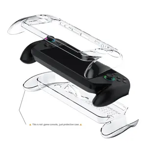 Transparent PC Crystal Protective Case for ROG Xbox Ally/Ally X, Hard Clear Cover Shockproof Anti-Scratch Anti-Fingerprint Full Coverage Handheld Console Accessory