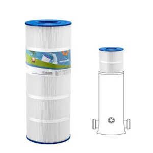Hot Tub Pool Filter Cartridge 120 Sqft Replacement Compatible With Hayward CX1200RE Pleatco PA120 High Flow Performance For Spa And Inground Pool Filtration, Easy Install, Durable Synthetic Media, Long Lasting