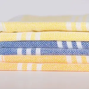 Waterproof Beach Towel, Quick-Dry Lightweight Design, Ideal for Travel Swimming Gym Bathroom & Seaside Vacations, Absorbent Colorful Striped Bath Towels