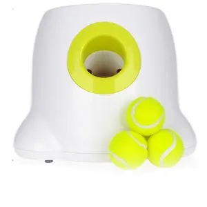 Automatic Dog Ball Launcher — Interactive Tennis Ball Throwing Toy for Small & Medium Dogs, Indoor/Outdoor Fetch Machine
