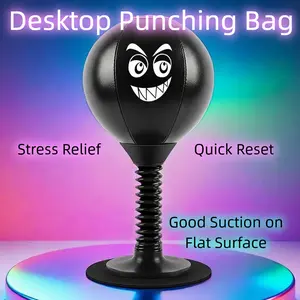 Desktop Punching Bag With Super Suction Fast-Rebound Stress Relief For Fun Gift For Adults Kids Boxing Funny Gift For Adults, Birthday Present For Boyfriend, Mini Gift For Coworkers, Home Gym