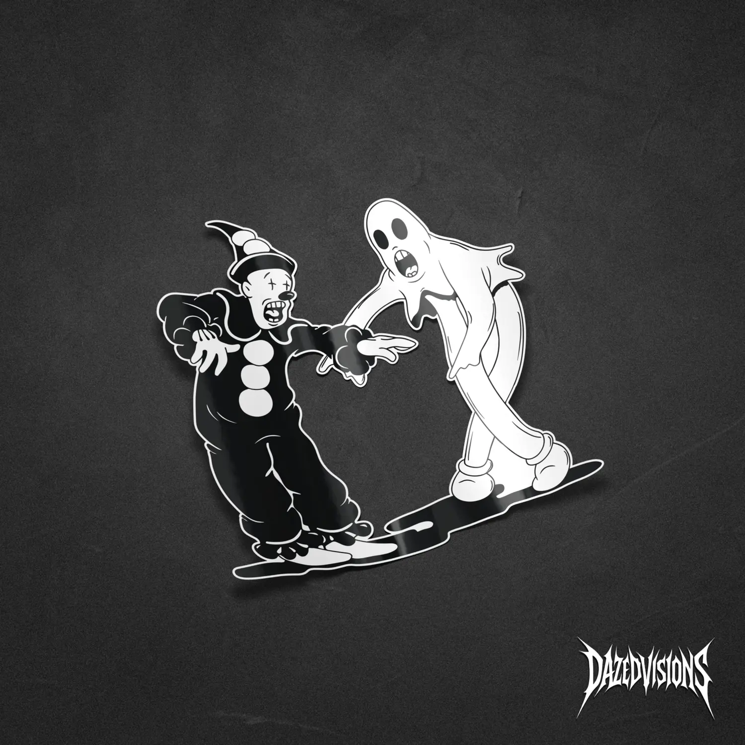 koko the clown dancing Sticker - 5-inch wide, High Quality, Holographic or White Color Options car sticker
