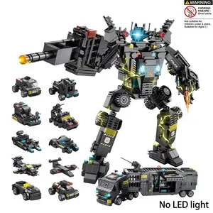 585pcs Kids Robot Building Set, Stem Construction Toy for Boys Ages 6-12, Creative Engineering Kit, Perfect Gift for Young Engineers