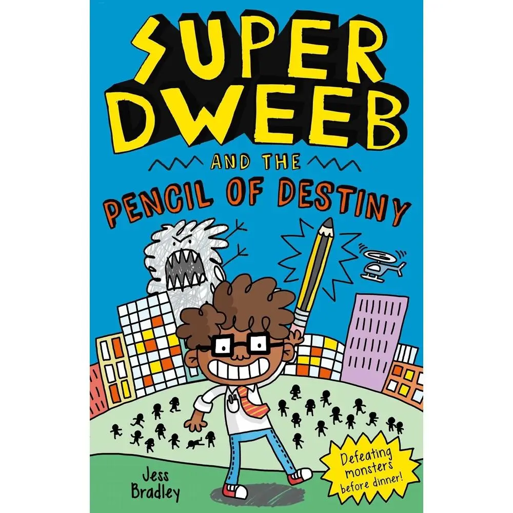 USED Book - Super Dweeb and the Pencil of Destiny by Bradley (Paperback) - english