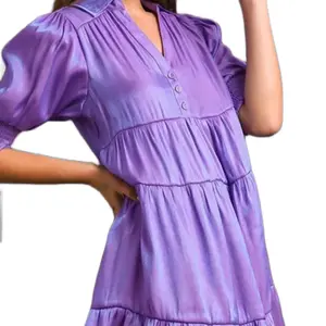Shimmer Purple Dress