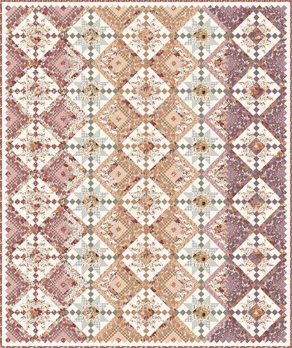 Laura's Log Cabin Quilt Kit Laura's Log Cabin Quilt Kit