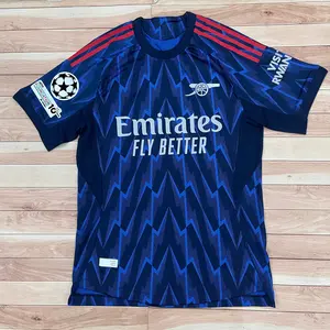 Arsenal FC 2025/26 Away Jersey Blue Premium Soccer Shirt Modern Football Design for Fans