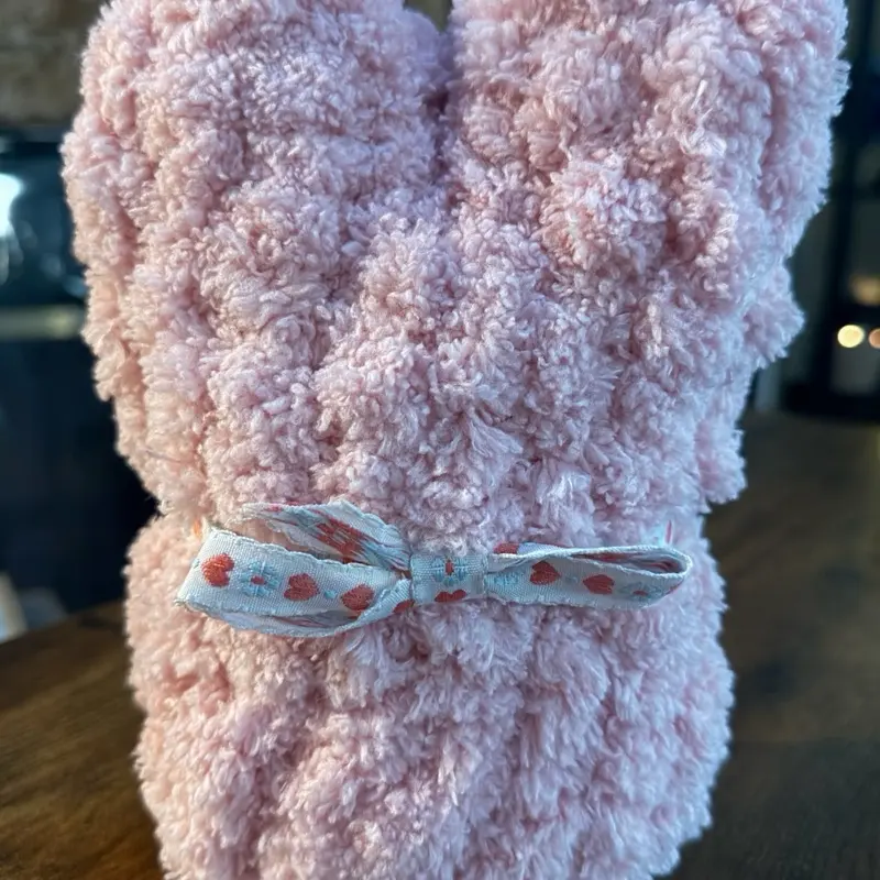 Hand-knit Peep or Country Bunny Plushie Hand-knit Peep or Country Bunny Plushie