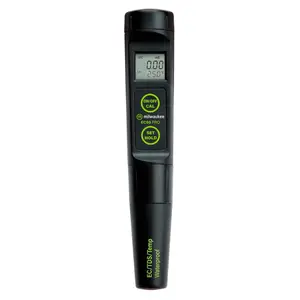 Milwaukee EC60 PRO Waterproof 3-in-1 EC /TDS/Temp Tester for Hydroponics