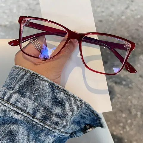 Women's Cat Eye Glasses Frame, Unique Fresh Simple Design, Daily Wear Eyewear Accessory, Blue Light Glasses, Casual Style, All Seasons, Trending Glasses, Eyeglass Frames