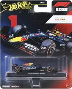 Hot Wheels Premium Race Team Oracle Red Bull Driver 1  [COLLECTIBLES] Toy Car, Collectible
