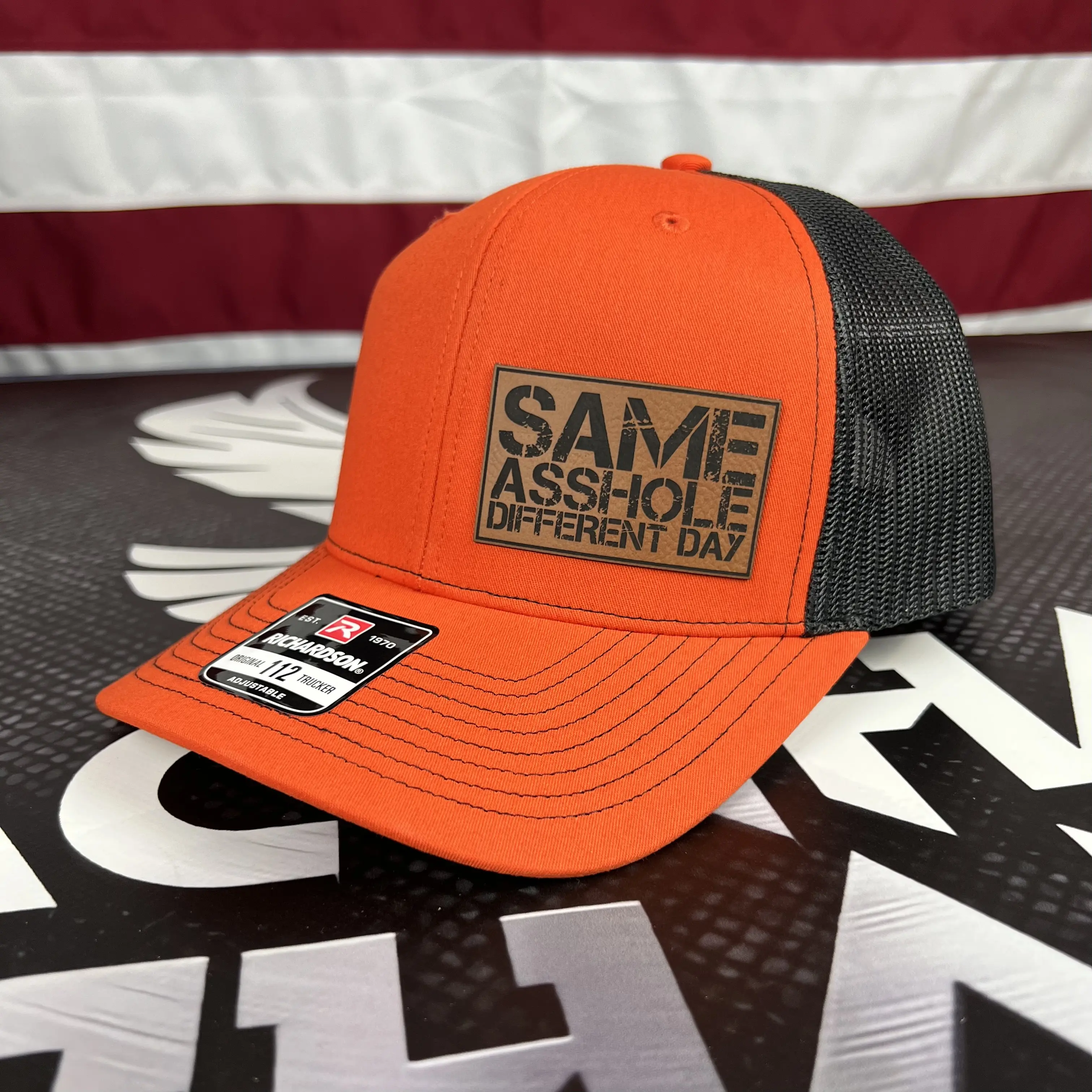 Orange/Black