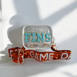 FINS Gameday Stadium bag Miami Dolphin’s gameday bag with sequined strap