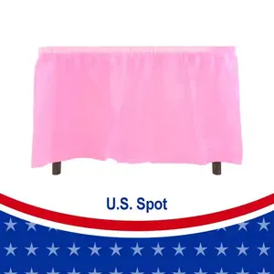 Party tablecloth waterproof table plastic wedding Christmas party tablecloth thickness disposable Peva party tablecloth