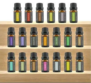 【Mother's Day gift】Mother's likes|Beautiful and practical – The perfect little treat for Mother's Day.Home Fragran Essential Oils(Home Scenting) Set 10ml Bottles Rose Lemon Grapefruit Ginger Peppermint Sweet Orange Chamomile for Hotel Car Home Office