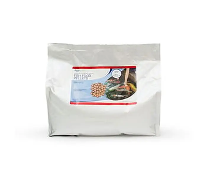 Aquascape 81048 Large Premium Color-Enhancing Dry Fish Food Pellets - Contains Probiotics, Multivitamins - 5 kg
