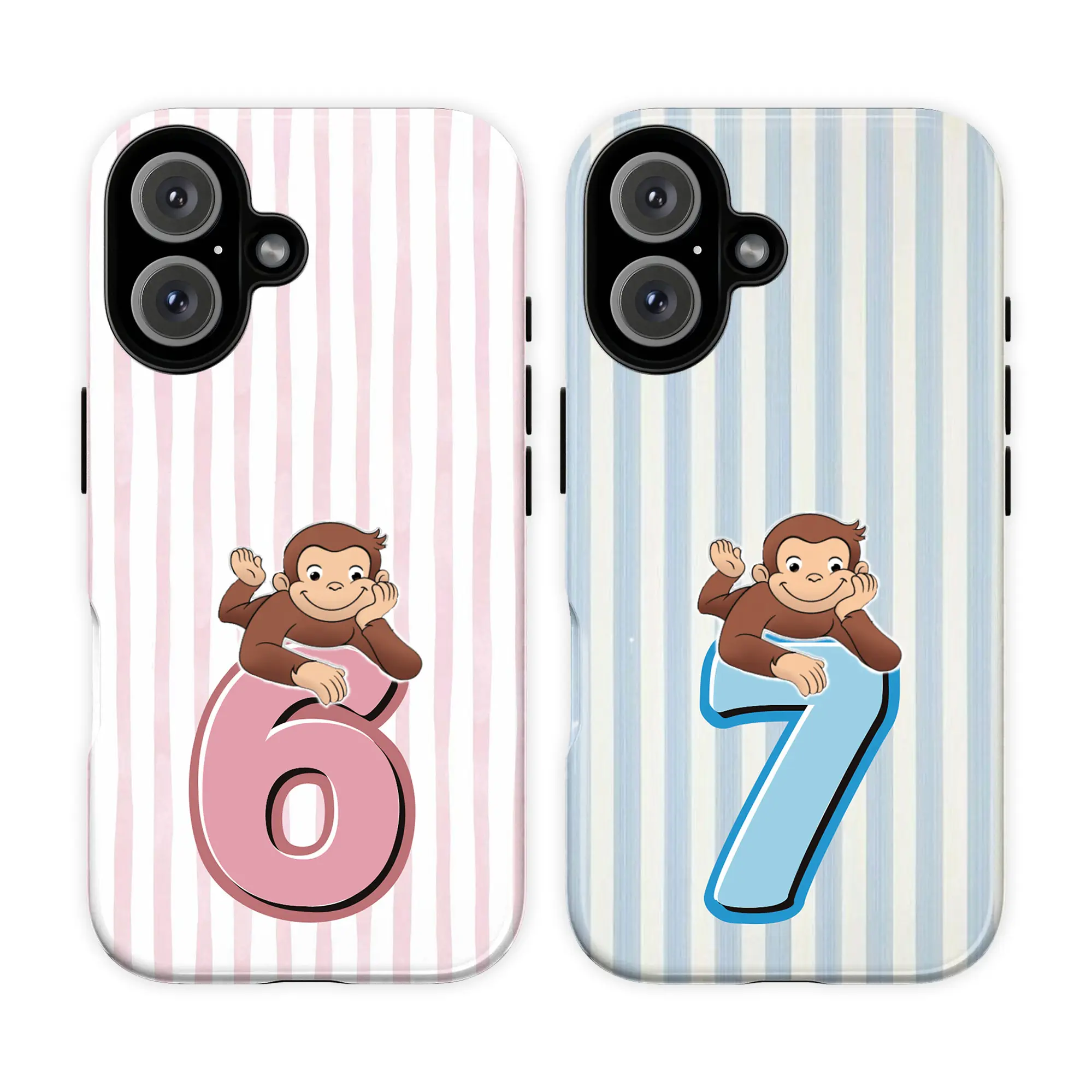 Cute Matching 67 Curious George Phone Case for iPhone 17 16 15 14 13 12 11 Cute Matching 67 Curious George Phone Case for iPhone 17 16 15 14 13 12 11