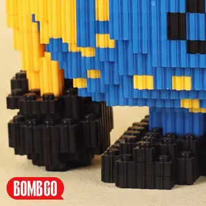 BOMBGO Building Block, Toys,Birthday Gift,Christmas Gift,Educational Building Blocks,Trend Decoration,Cool Gifts,Brick,Family Bonding BlackFriday Christmas