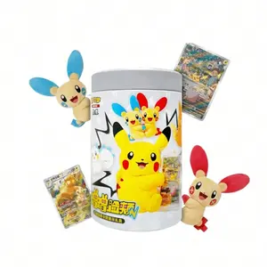 [CN] Pokemon TCG Nuzzle Cheek Rub Series Trading Cards Rare Collection Toy Card Display & Pack Combo Blind Box Gift for Kids Birthday