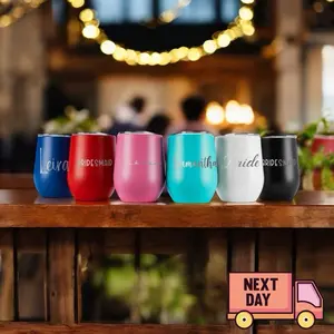 Personalized wine tumbler, mom gifts, bridesmaid gifts, add custom logo Drinkware Mother’s Day,