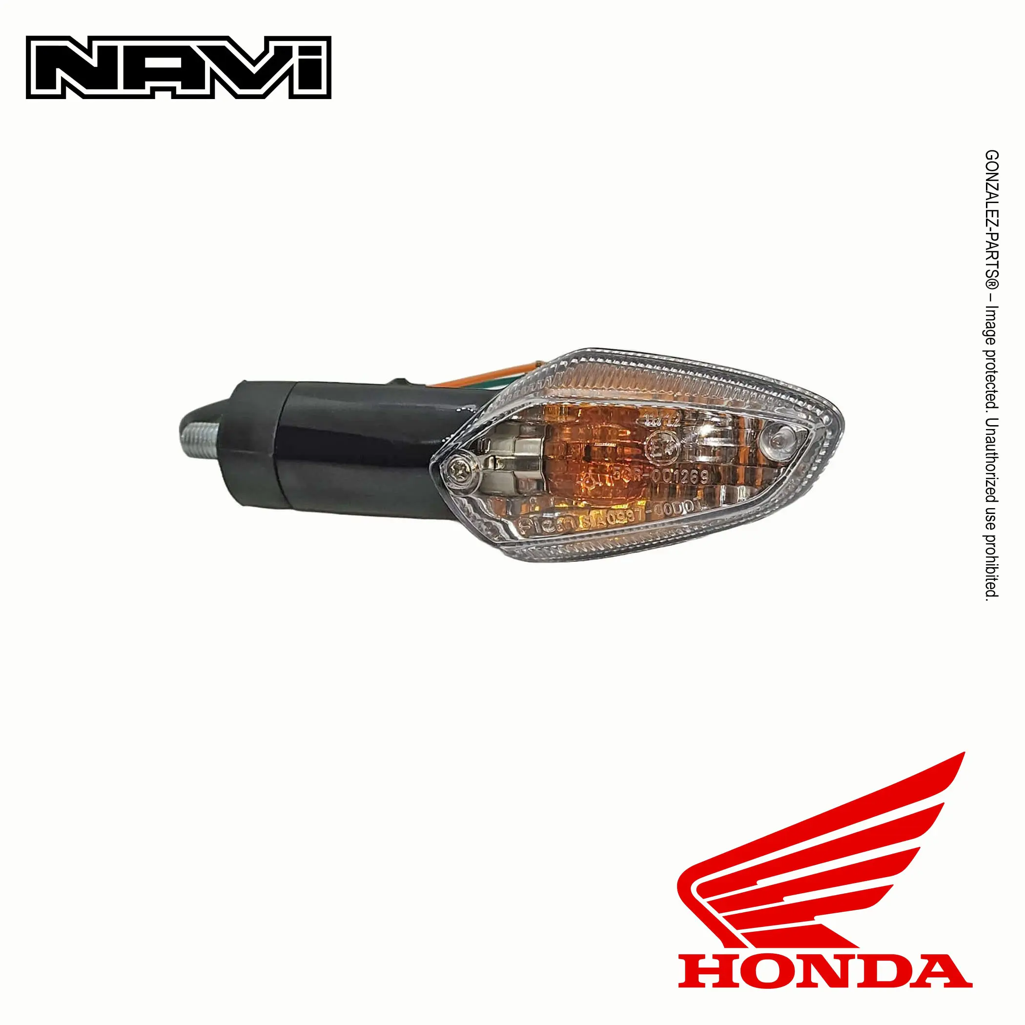 Honda Left Front Turn Signal 2022-2023 Navi Nva110B OEM 33450-K74-A01