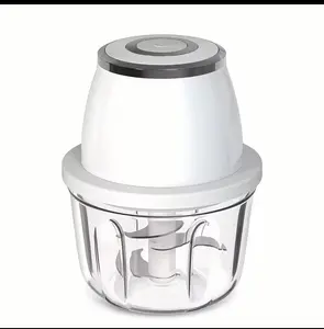 Mini Food Processor XDSQ-01W Portable 30W Shredding Chopping Pureeing Mixing USB Battery Electric Household Kitchen Tool
