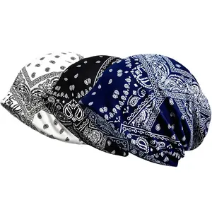 Classic Fashion Outdoor Sports Cycling Cap, Sleep Hat, Decorative Beanie, 3pcs, Beach Hat, Sleep Beanie, Fashion Cap, Trendy Accessory, Breathable Cap, Stretchable Material, Dustproof Cap, No Brim Hat, Travelers, Fashion Lovers