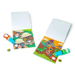 Melissa & Doug Sticker Wow Dino & Tiger Bundle