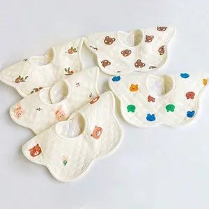 3pcs Baby Infant Bibs Waterproof Soft Absorbent Design, Perfect Gift for Newborn Babies & Toddlers, Ideal for Everyday Use & Travel