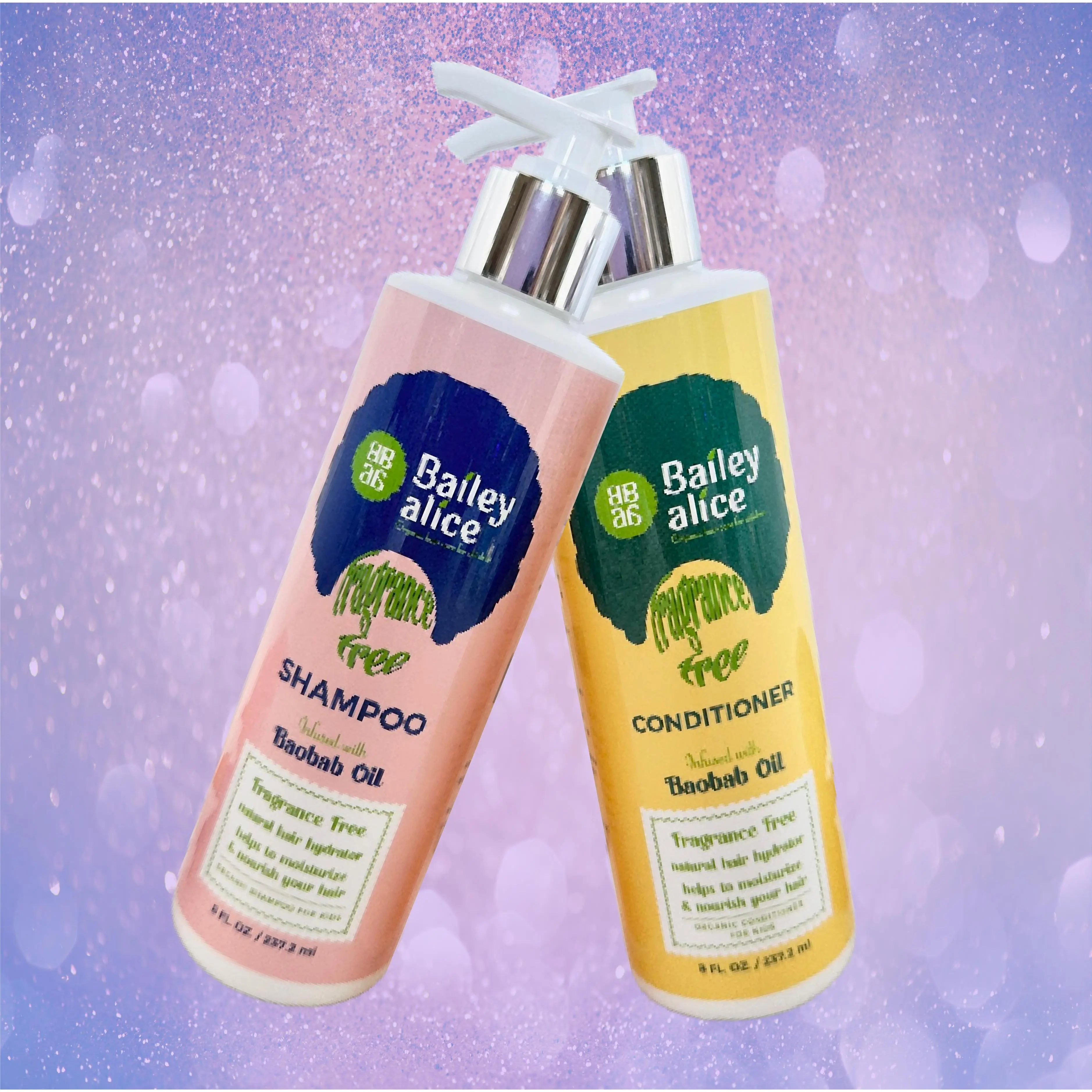 Baobab Shampoo  and Conditioner Set - Unscented