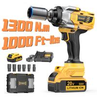 1300N.m Impact Wrench+Battery*1